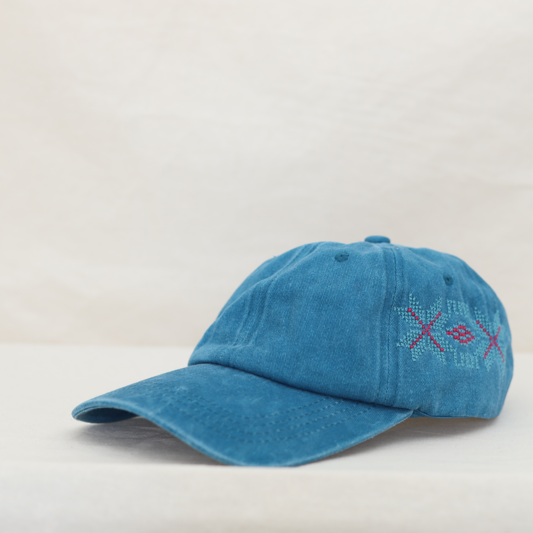 Shubbak Turquoise Cap (The Windows Branch The Star )