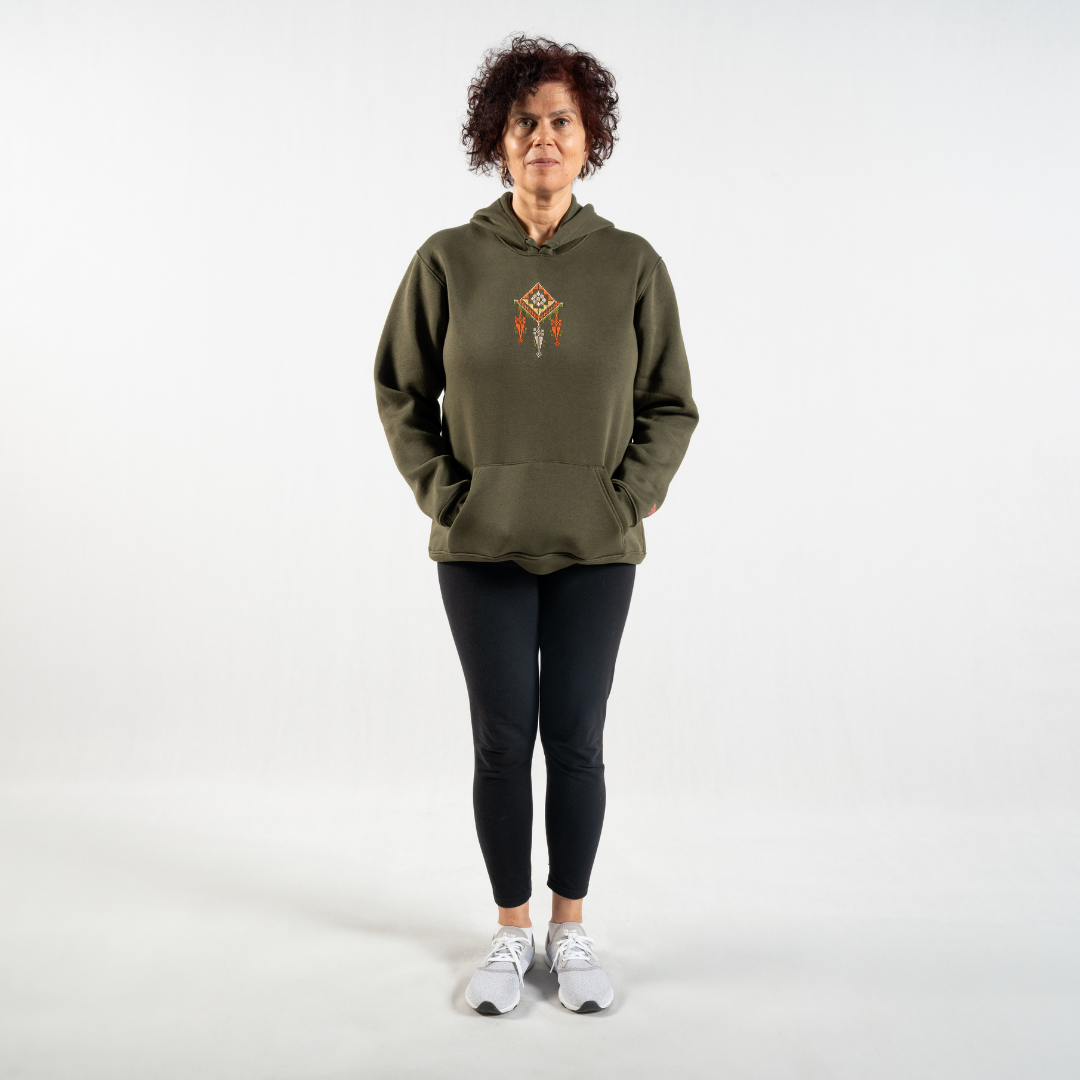Saru Falastin Hoodie (Palestine's Cypress)