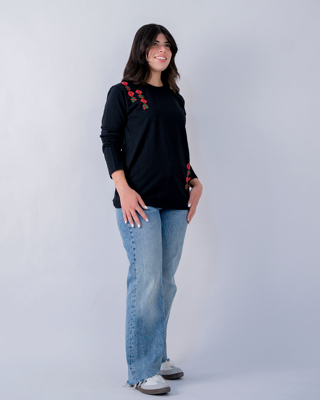 Balat Long sleeve T-Shirt (Tiles)