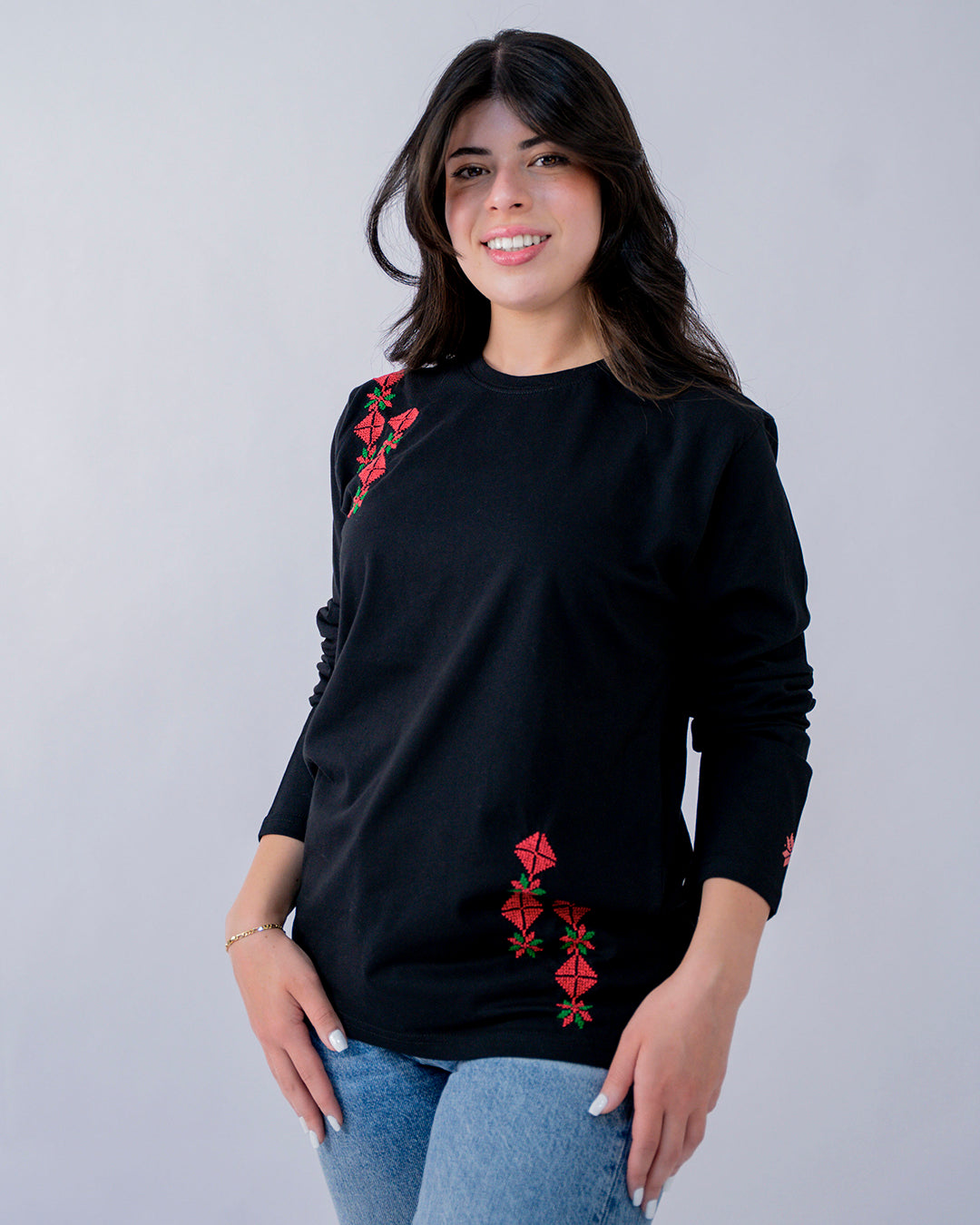 Balat Long sleeve T-Shirt (Tiles)