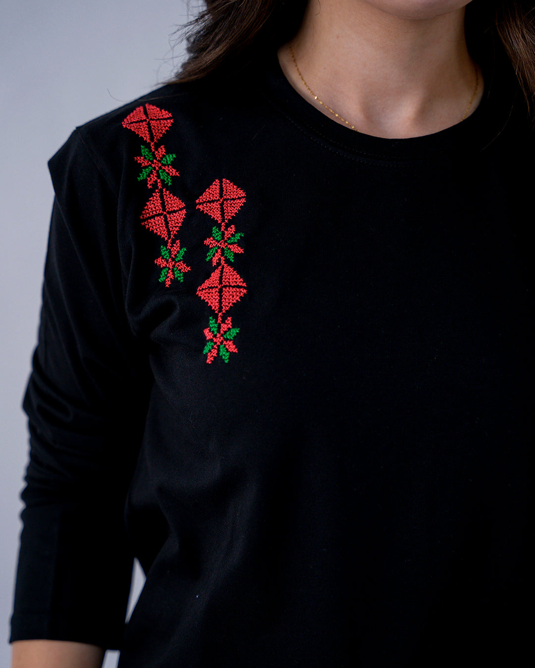Balat Long sleeve T-Shirt (Tiles)