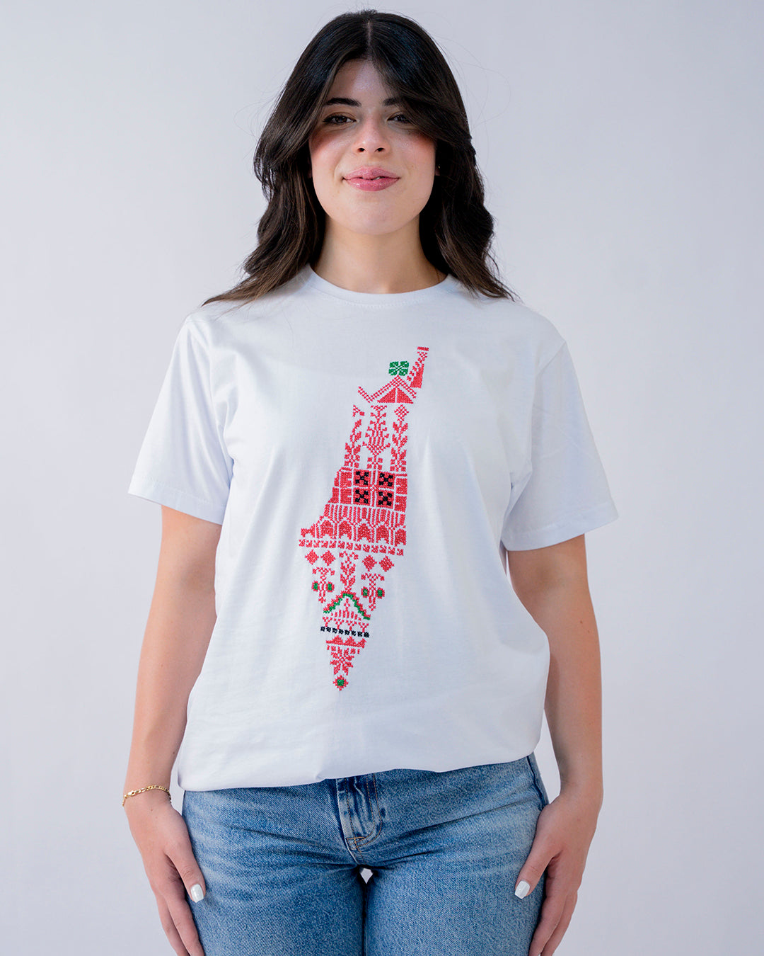 Falastin White T-Shirt