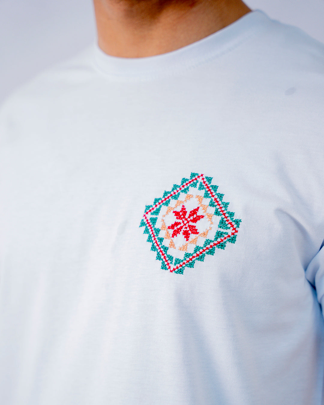 Men Gaza T-shirt - Kharaz (Beads)