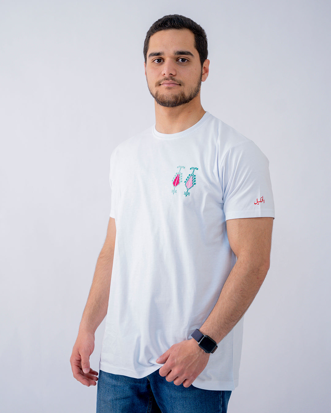 Men Hebron T-shirt - Sarwa (Cypress Tree Hebron)