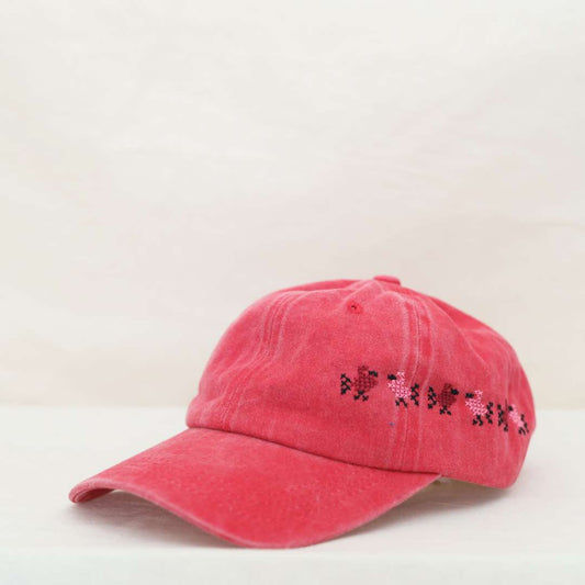 Asfour Red Cap - (Birds Cap)