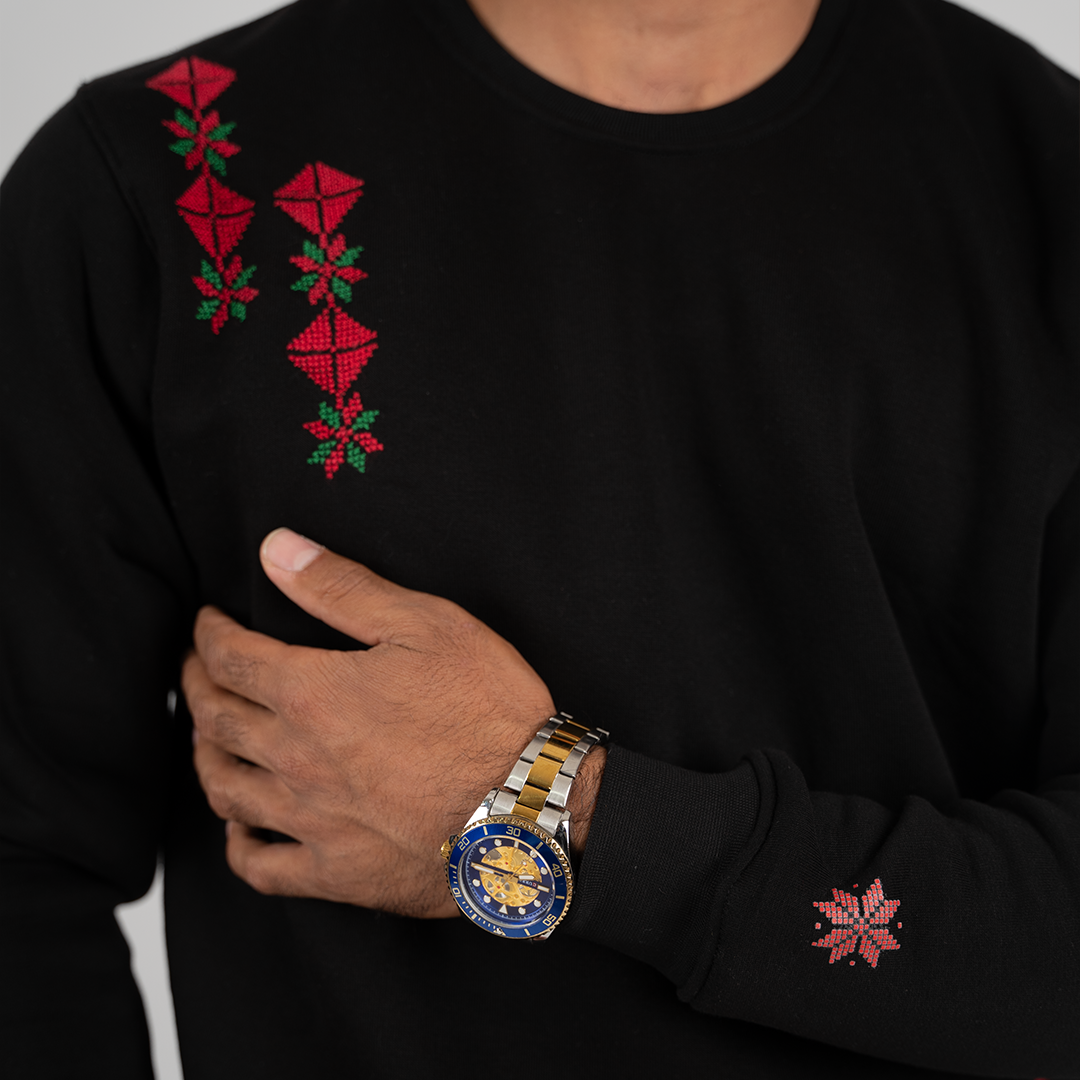 Men Balat Sweatshirt (Tiles)