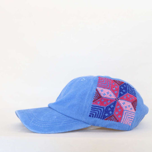 Najma w Reesh Blue Cap (Feather Star)