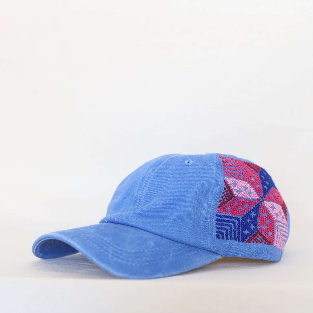 Najma w Reesh Blue Cap (Feather Star)
