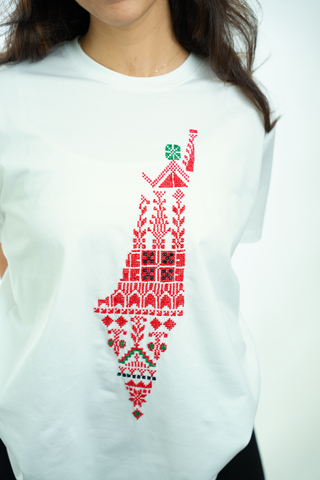 Falastin White T-Shirt