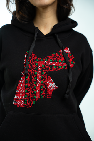 Jordan map Hoodie