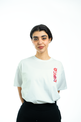 Ramallah T-shirt - Al Ward (The flowers)