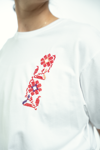Ramallah T-shirt - Al Ward (The flowers)