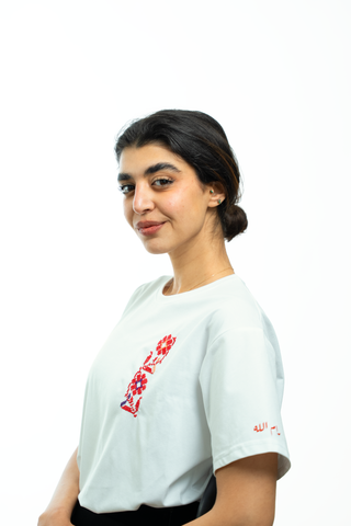 Ramallah T-shirt - Al Ward (The flowers)