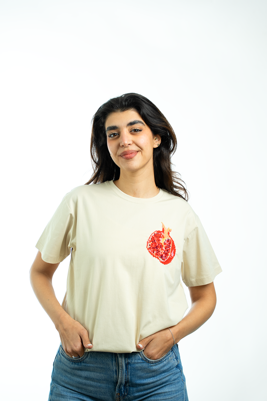 Rumman Beige T-shirt
