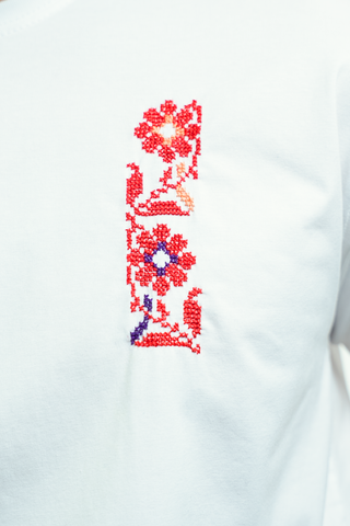 Men Ramallah T-shirt - Al Ward (The flowers)