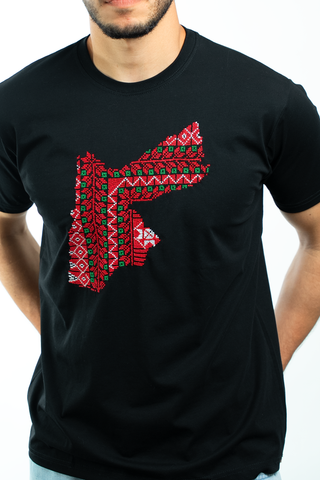 Men Jordan Map T-shirt
