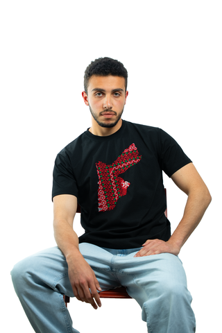 Men Jordan Map T-shirt