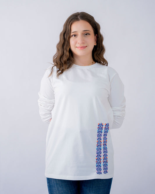 Ward Long sleeve T-Shirt (Flowers)