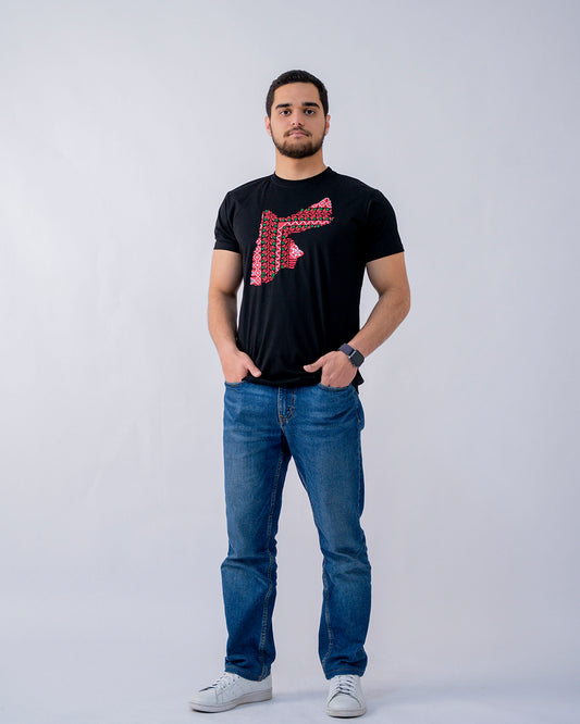 Men Jordan Map T-shirt