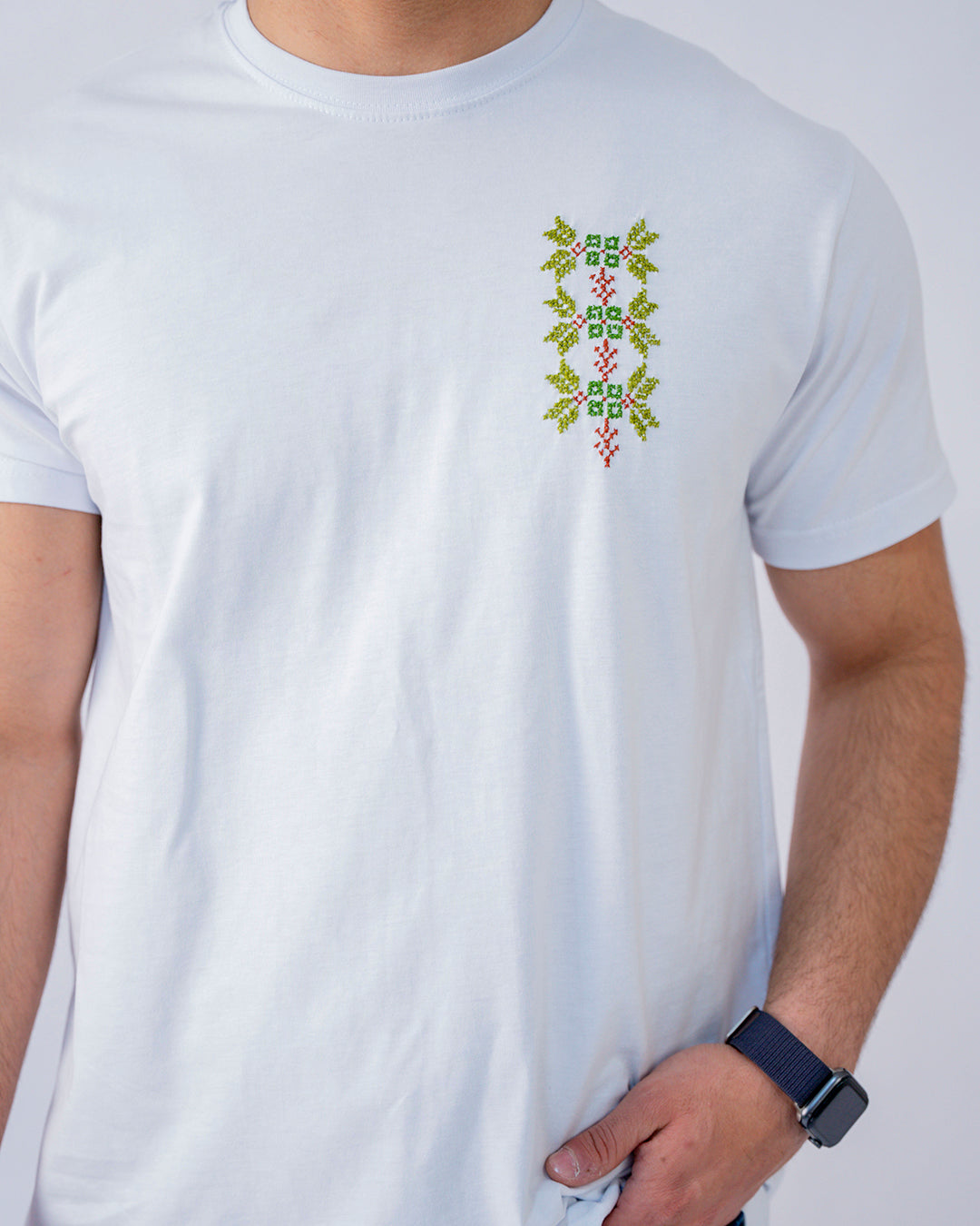 Men Nablus T-shirt - Irq al Zaytoun (Olive Branch)